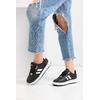 Unisex Spor Ayakkabı CON02 - Siyah Beyaz