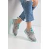 Unisex Triko Sneaker TNT2 - Gri Yeşil