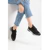 Unisex Triko Sneaker TNT2 - Siyah Beyaz