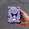 Yeni Lila Anime Kuromi Face Kolaj Kısa Cüzdan