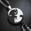 Ying Yang Cat Çift Kolye