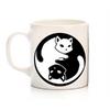 Ying Yang Cat  Kupa